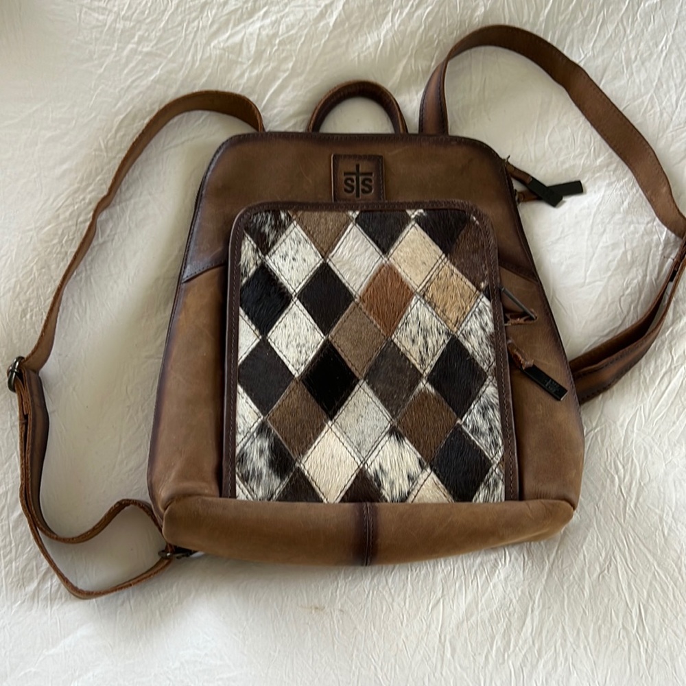 STS backpack bag LEATHER
